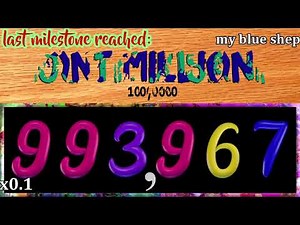 numbers 1 to 1 sextillion in random speeds