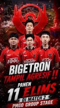 Bigetron Plays Aggressively‼️Harvests 11 Elims in Match 2 of PMGO Group Stage #pmgo2026 #bigetron...