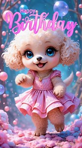 Celebrate your special day with the cutest animated dog dancing to a fun and cheerful Happy Birthday song! 🎂 Whether it’s for kids, friends, family, or even yourself — this adorable birthday dance will bring smiles, laughs, and a little bounce to the party! 💃✨ Perfect for sharing birthday wishes in a unique and heartwarming way. Tag someone who’s celebrating today! 🎈💖 🔔 Don't forget to LIKE, SHARE & SUBSCRIBE for more cute birthday animations and songs! #HappyBirthday #BirthdayDance #CuteDo