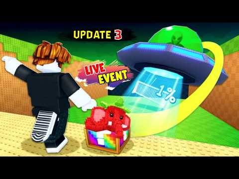 UPDATE 3 + ADMIN ABUSE LIVE! 😱🍀 | Kick a Lucky Block Roblox Live