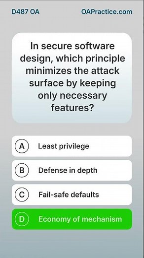 90% Get This Wrong! 🤯 Try This WGU D487 OA Question!