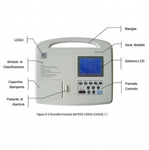 [Hot Item] ECG Machine Digital Three Channel Electrocardiograph