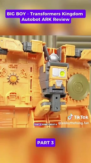 BIG BOY - Transformers Kingdom Autobot ARK Review | Part 3 #jobbythehong #toys #figure #transformers #review