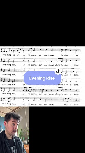 Native American Folk Song: Evening Rise