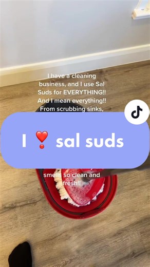 The best part about it, is it’s safe for my health, and our planets health ❣️ #cleaningtok #fyp #cleaning #salsuds #cleaninghacks #cleaningtip #cleaningtiktok #cleaningbusiness #ecocleaning #ecocleaning #cleaning