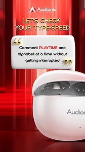 Put those years of typing practice to test and try to comment P.L.A.Y.T.I.M.E. letter by letter without getting interrupted for a chance to win! 🎉 To Participate, follow the simple steps below: 👉 FOLLOW our page 👉 LIKE, SHARE, or SAVE this post 👉 JOIN our Daily Competitions #Audionic #AnniversarySale #Giveaways | Audionic - The Sound Master