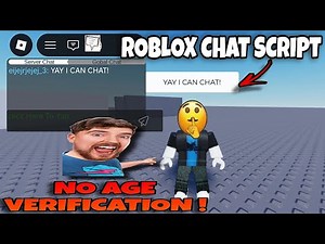 Roblox Chat Script | No Verification Needed! Mobile & PC