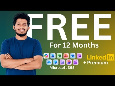 How to Get LinkedIn Premium + Microsoft 365 FREE for Students 2026 (Sinhala + English sub)