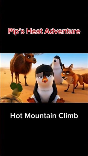 【Part2】Pip Finally Realizes Heat is Too Hot! 🐧❄️🔥