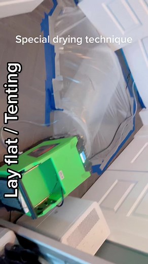 Special Drying Technique for Water Damage Restoration
