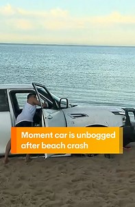797K views · 5K reactions | The driver went for an early morning cruise on Melbourne's Elwood Beach before getting stuck in the sand ️ WATCH SUNRISE FOR MORE | @7plus ☀️ | Sunrise | Facebook