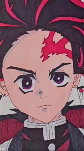 Tanjiro Kamado in My Style#tanjirokamado#demonslayer#kimetsunoyaiba#animeart#fanart#traditionalart