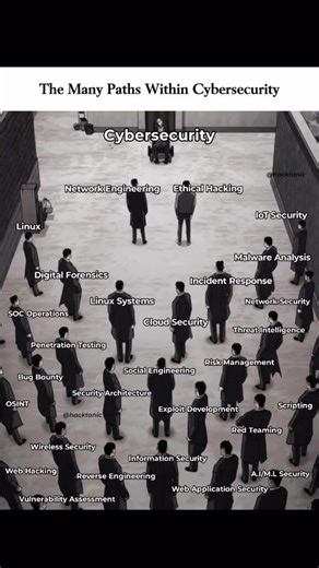 cyberquantum on Instagram: "Cybersecurity different Paths #Programming #Cyber #Programmer #SoftwareDeveloper #SoftwareDevelopment #SoftwareEngineering #Python #Hacking #CyberSecurity #EthicalHacking #RedTeam #BlueTeam #PenetrationTesting #BugBounty #MalwareAnalysis #ReverseEngineering #InfoSec #NetworkSecurity #WebSecurity #HackerLife #HackThePlanet #viralreels #viral #follow"