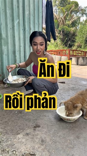 Eat up and then complain! #funny #linhtybichtram