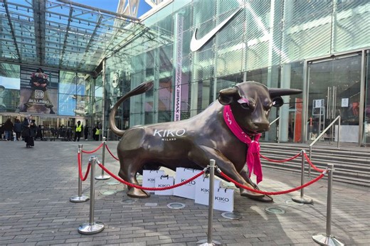 New Bullring shop opens as the bull gets a very fabulous make-over in Birmingham
