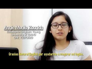 NATURAL ENGLISH - Testimonio ANGIE MURILLO