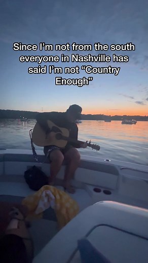 Country Enough #lake #boat #musictok #austinburke