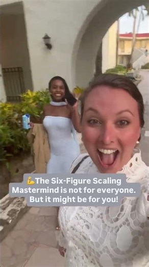 ❌ The Six-Figure Scaling Mastermind is NOT for Everyone.