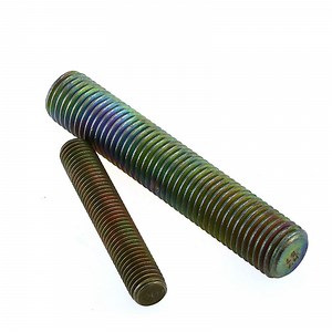 [Hot Item] A193 B7 Stud Bolts Colored Zinc Nickel PTFE Xylan Stud Bolts