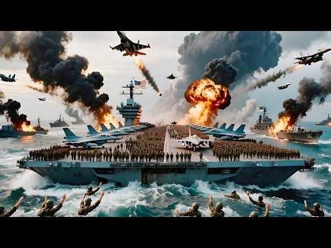 MAY 5, 2026! A US aircraft carrier carrying 15 generals and 13,000 troops was sunk by YAK-141.