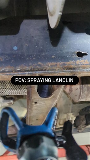 Gottschs Goo Omaha on Instagram: "Lanolin coating = simple, proven rust protection It creeps into seams, pushes out moisture, and keeps rust from starting—perfect for salty roads and Midwest winters. Flexible, self-healing, and built to last. #lanolincoating #rustprevention #undercarriageprotection #midwestwinter #saltseason truckcare vehicleprotection worktrucklife"