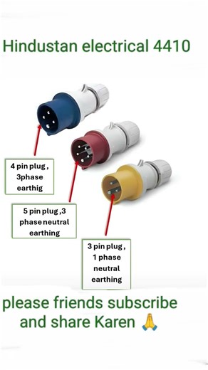 difference types of industrial electrical sockets#industrialelectrician#electricalengineering#starte