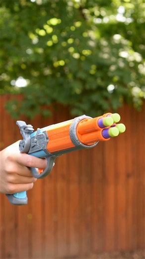 16K views · 47 reactions | The Dart Zone Buccaneer 2X brings FPS-style action to real life. Two blasters, flintlock-style priming, and rotating barrels for nonstop fun.Available at DartZoneBlasters.com. | Dart Zone Blasters | Facebook