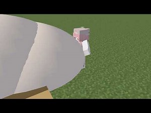 Eating big cake!! (minecraft animation)