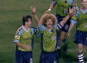 PIBE VALDERRAMA scored a BANGER on this day in 1996. 🇨🇴 | Major League Soccer (MLS)