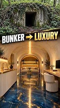 This abandoned bunker transformation is insane 🤯🔥 #transformation #studio #construction