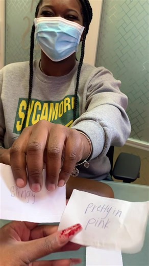 Blind nail tech challenge #tiktok #nailart #cincinnatinails #nails