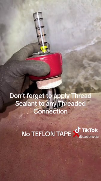 Replacing a Heating Oil Tank Gauge #hvactechnician #diy #construction #service #plumbing #hvac #trades #fyp #howto #repair #furnace