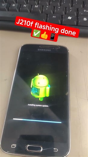 Samsung j210f flashing done 👍✅ #repairing #software #samsungj7nxtfrpbypass