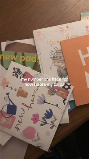 Storing Christmas Cards: A Simple Hack