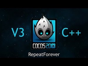 Cocos2d-x v3 C++ Tutorial 23 - RepeatForever