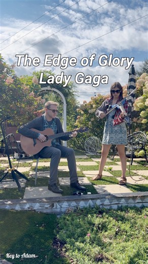 The Edge of Glory by Lady Gaga on electric violin and guitar #song #music #violin #guitar #pop