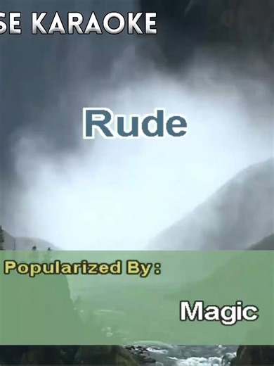 Rude by MAGIC! (Karaoke/Platinum Piano XL SD) #karaoke #karaoketiktok #vocalversekaraoke #music #fyp #viral