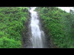 Tahiti Jeep safari, French Polynesia South sea island - jungle explore with waterfalls