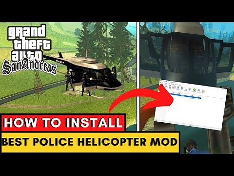 GTA San Andreas Best Police Helicopter Mod (How to Install)