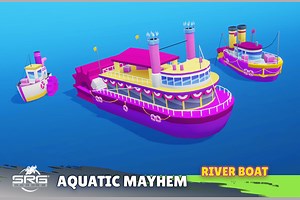 Aquatic Mayhem - River Boat | 3D Sea | Unity Asset Store