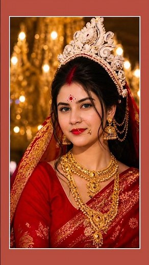 Trending Shadi Look Photo Prompt | Bengali Bride Look Ai Photo Editing