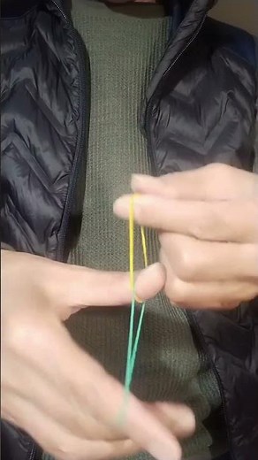 輪ゴムで遊んで脳活 輪ゴムマジック#magic #簡単マジック#脳活