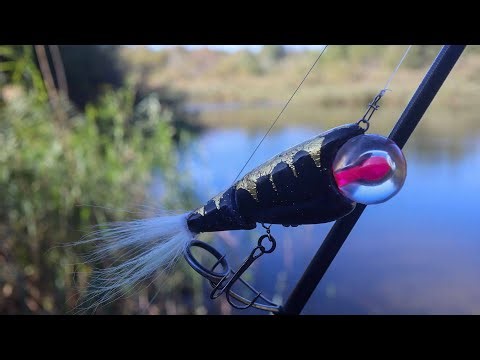 Watch Me Create a Mesmerizing Golden Glow Edison Swimbait!