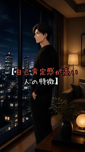 自己肯定感が高い人の特徴 #人間関係 #会話術 #心理学