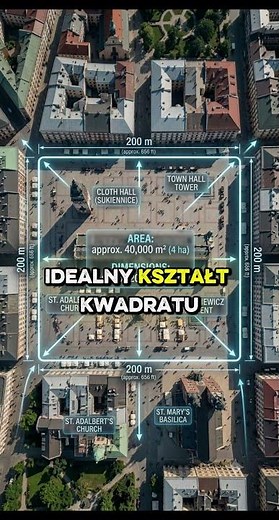 Kraków has one of the largest medieval market squares in Europe! 🏰