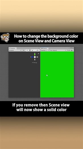 How to change Background Color (Scene View and Camera | Unity Tutorial)