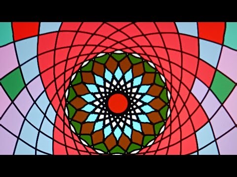 Creating an artwork using tritanomaly (blue - yellow) color blindness correction