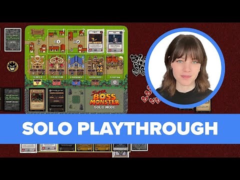 Super Boss Monster Solo Mode Playthrough