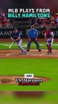 Billy Hamilton MLB Plays That Proved He Was a Cheat Code ⚾💨