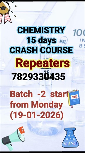 CHEMISTRY CRASH COURSE, LIVE CLASSES #chemistrypage #SHORTS